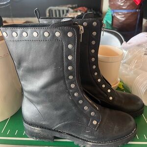 Coach Lara Studded boots